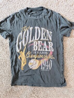 Abercrombie & Fitch Golden Bear Graphic Tee size small